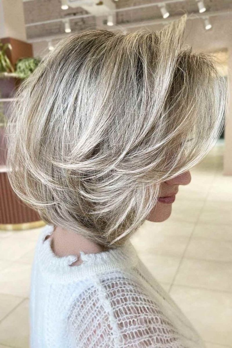 Layered Wedge Bob
