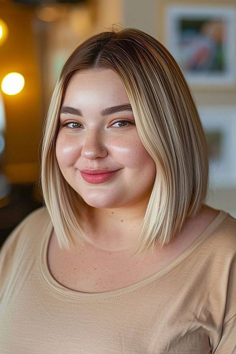 Avoid: Flat, One-Length Hair