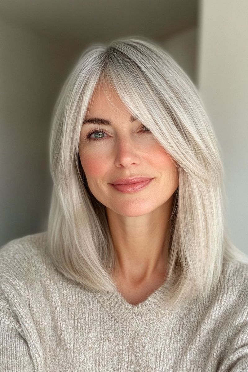 Avoid: Super Straight Hair
