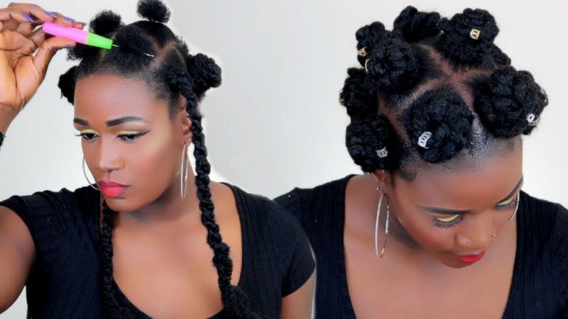 Bantu Knots Crochet