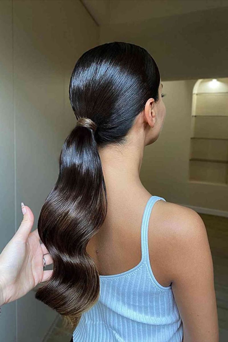 Sleek Ponytail