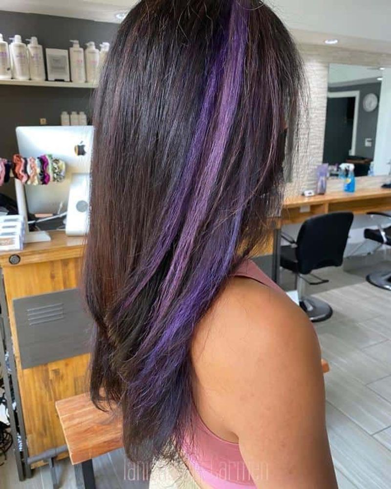 Purple Highlights