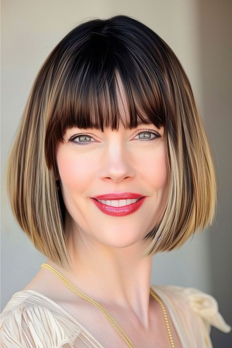 Blunt Bangs