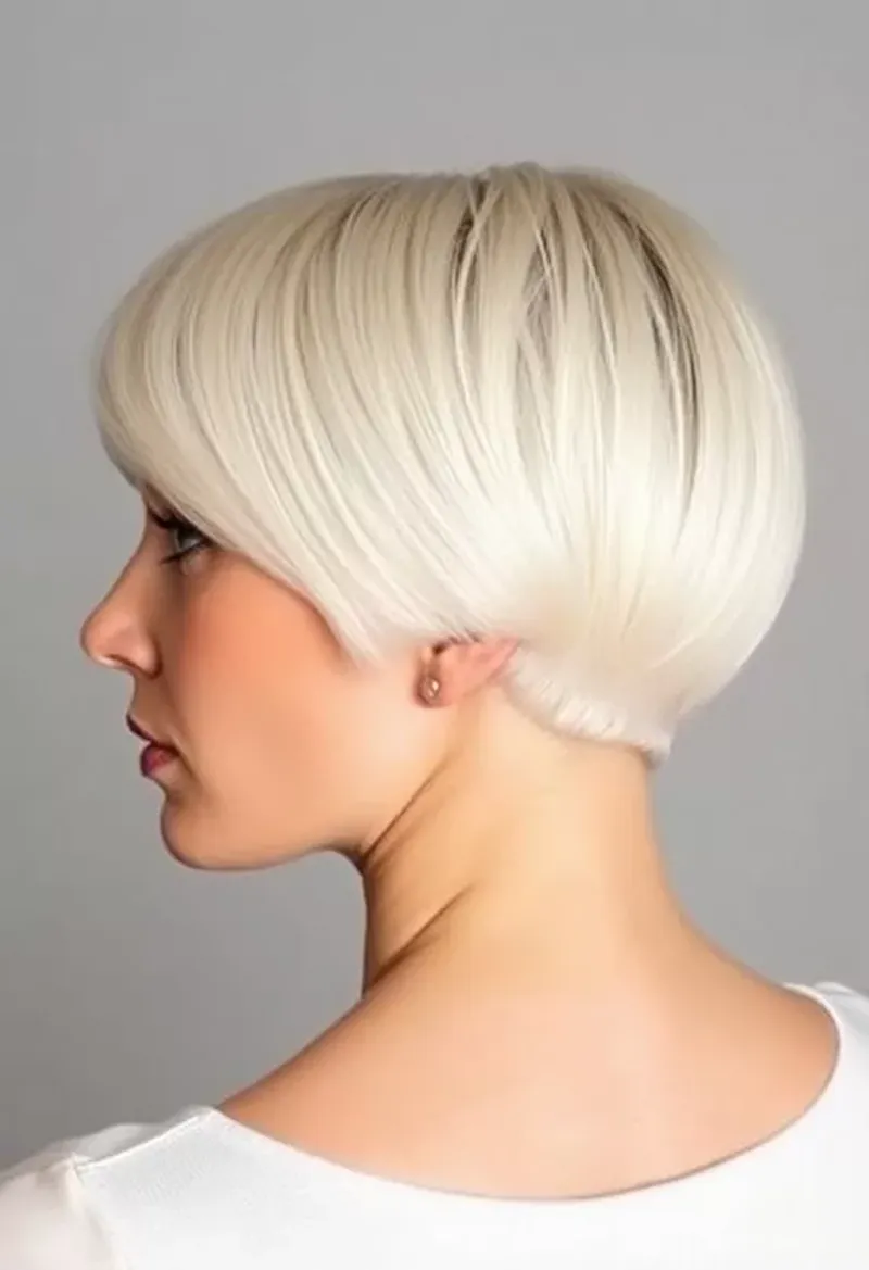 Blunt Cut Pixie Bob