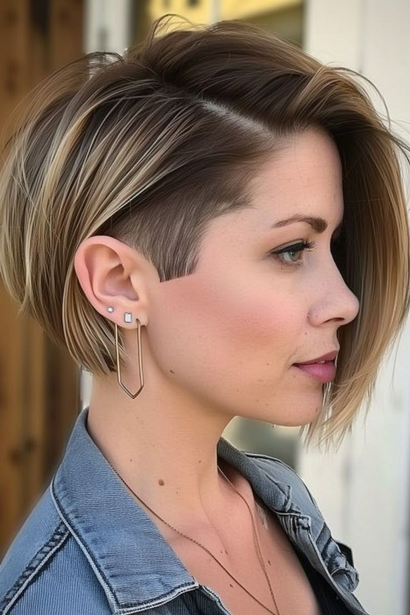 Bob with Undercut