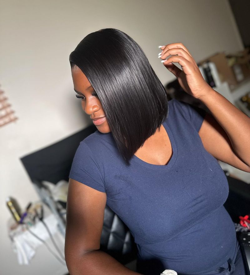 Asymmetrical Cut