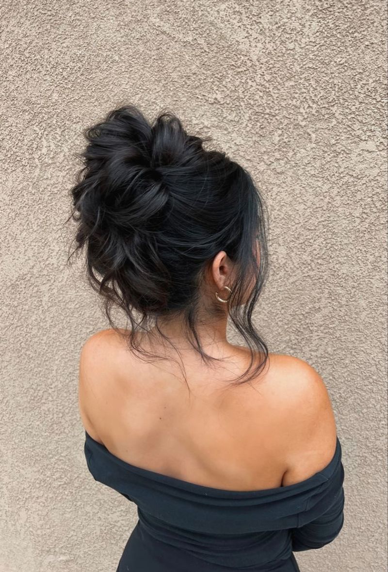 Messy Top Knot