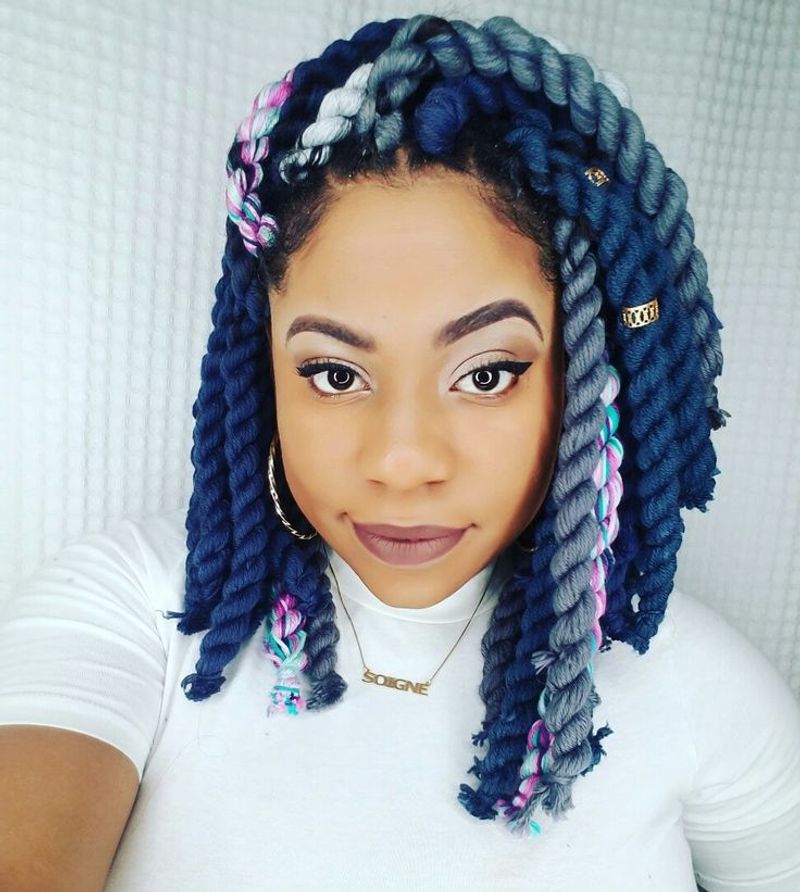 Playful Yarn Braids