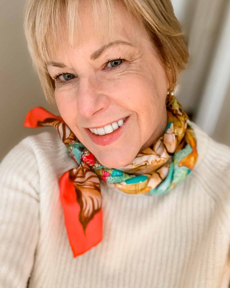 Silk Scarf Accessory