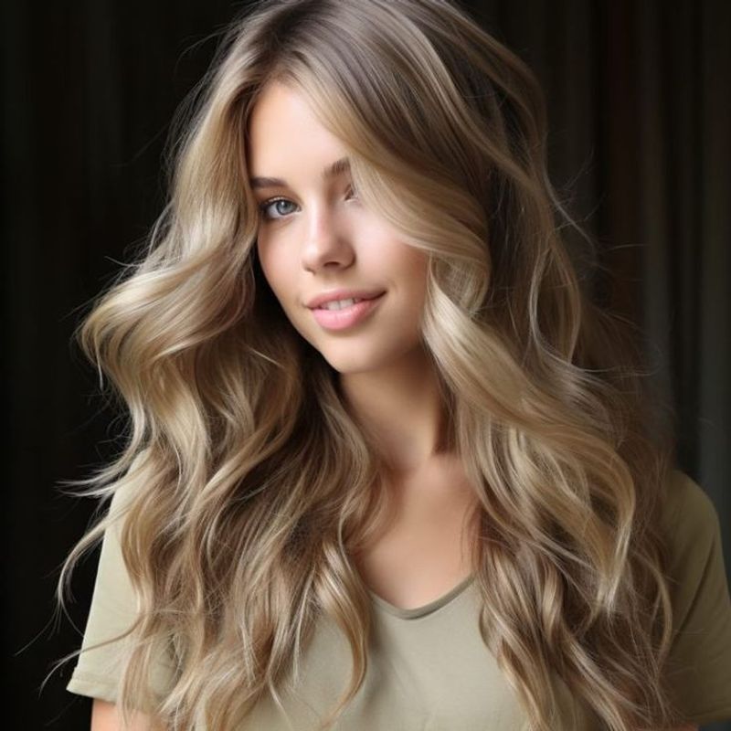 Sand Dune Blonde Highlights