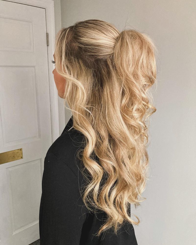 Casual Half-Up, Half-Down