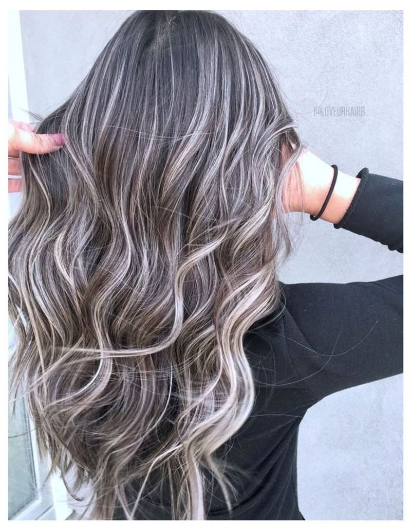 Ash Blonde Highlights