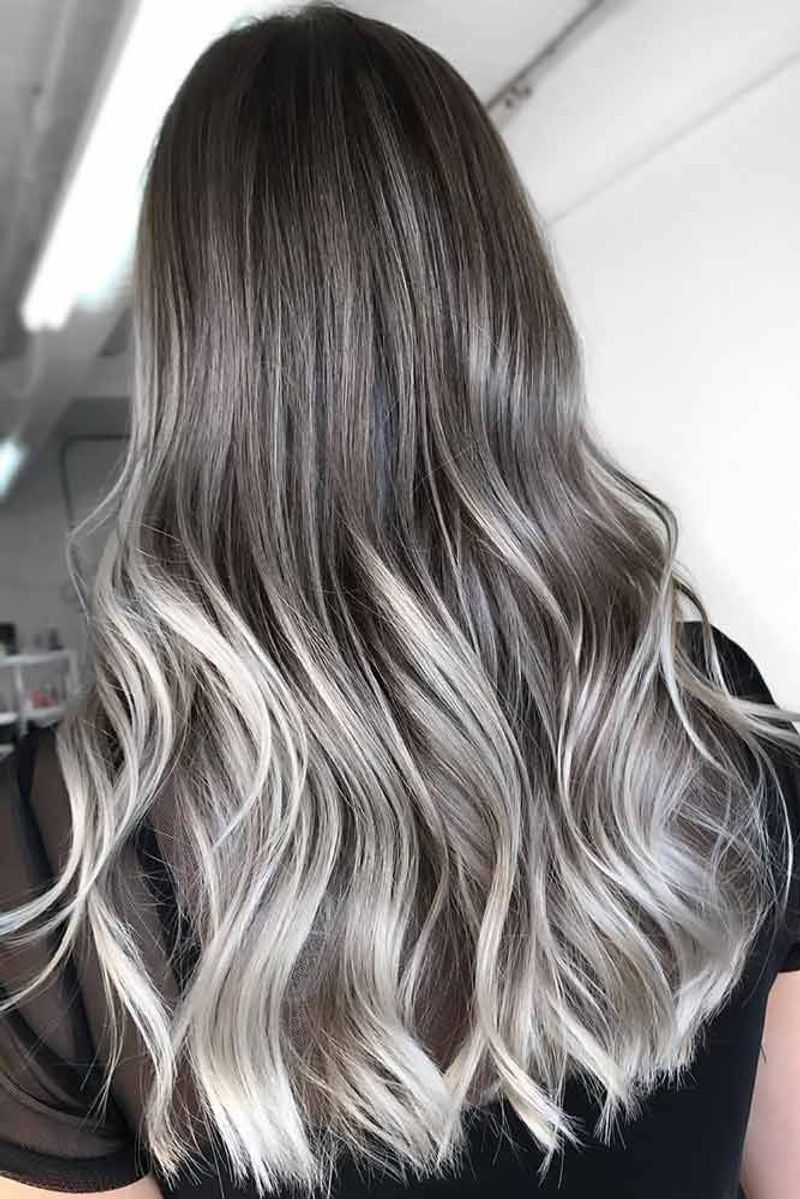 Ash Silver Ombre
