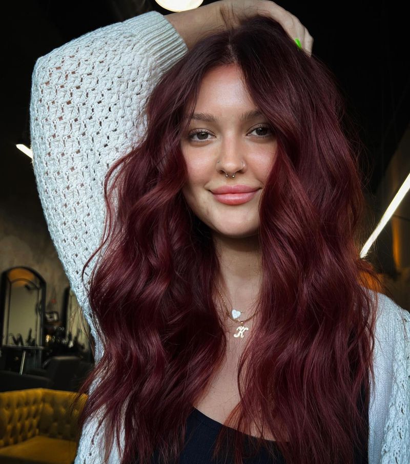 Cherry Cola with Smoky Gray Undertones