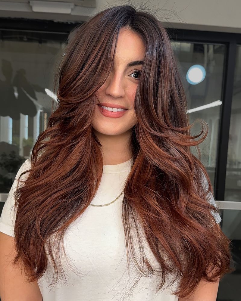 Cherry Cola with Auburn Highlights