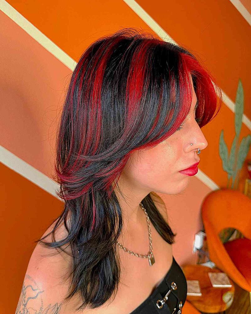Cherry-Red Streaks