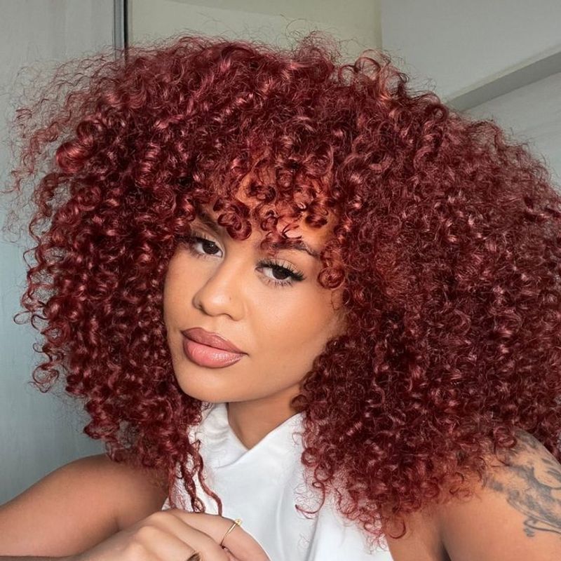 Cherry-Red Curls