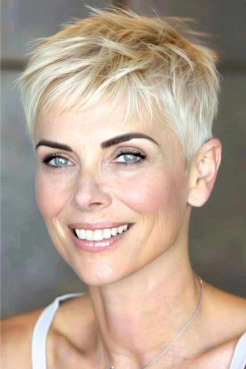 Layered Pixie Cut
