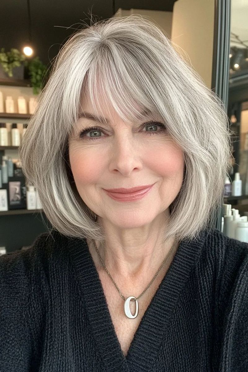 Chic Bob with Bangs