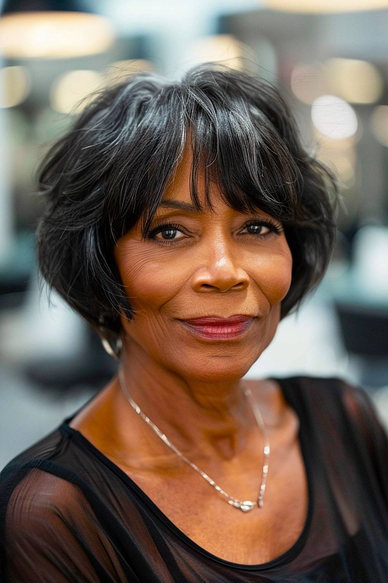 Chic Bob with Bangs