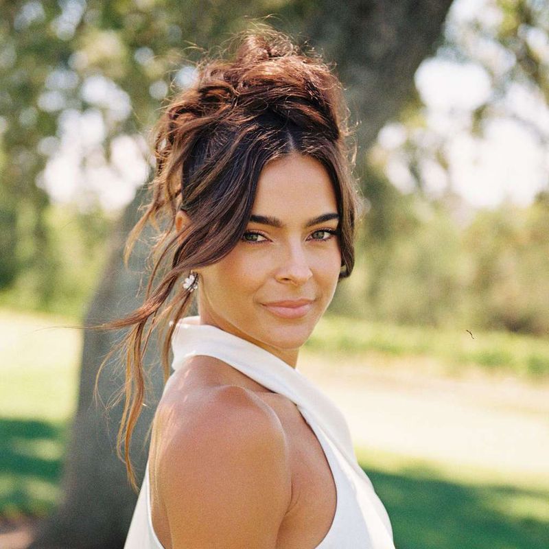 Chic Curly Updo