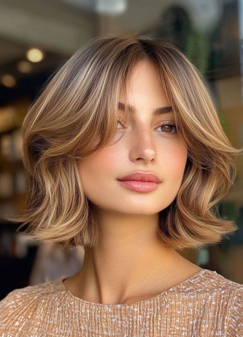 Romantic Wavy Bob