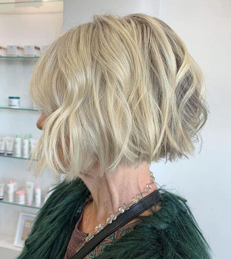 Chin-Length Tapered Bob