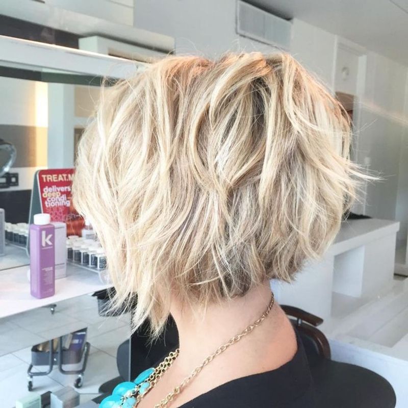 Choppy Layered Bob