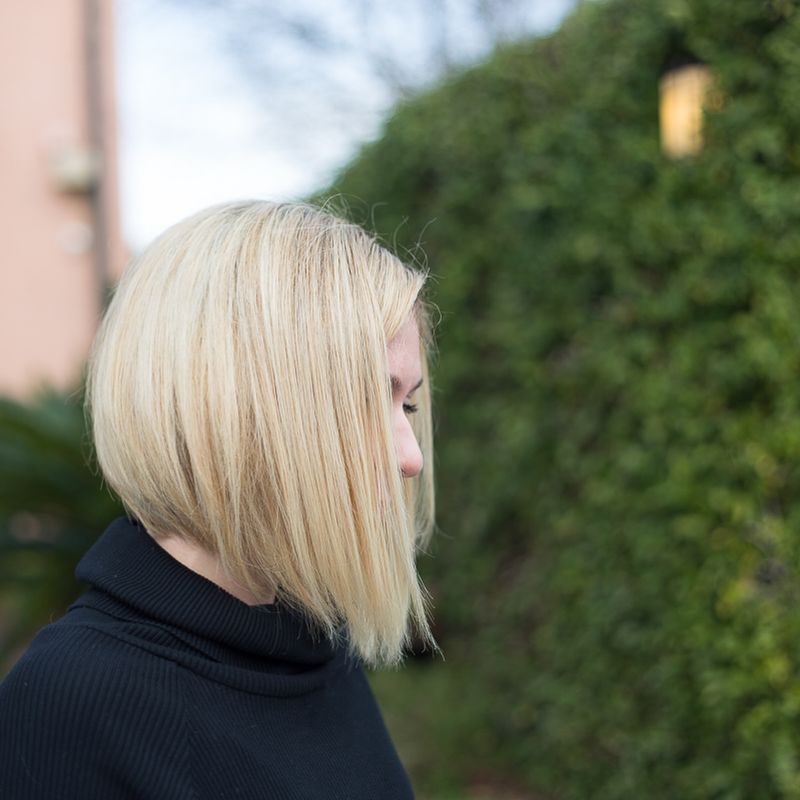 Edgy Asymmetrical Bob