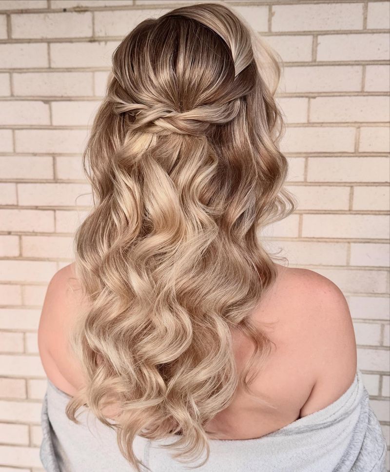 Classic Half-Up Twist