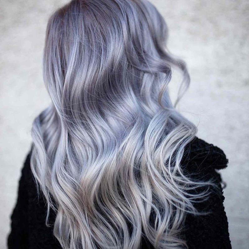 Icy Metallic Silver