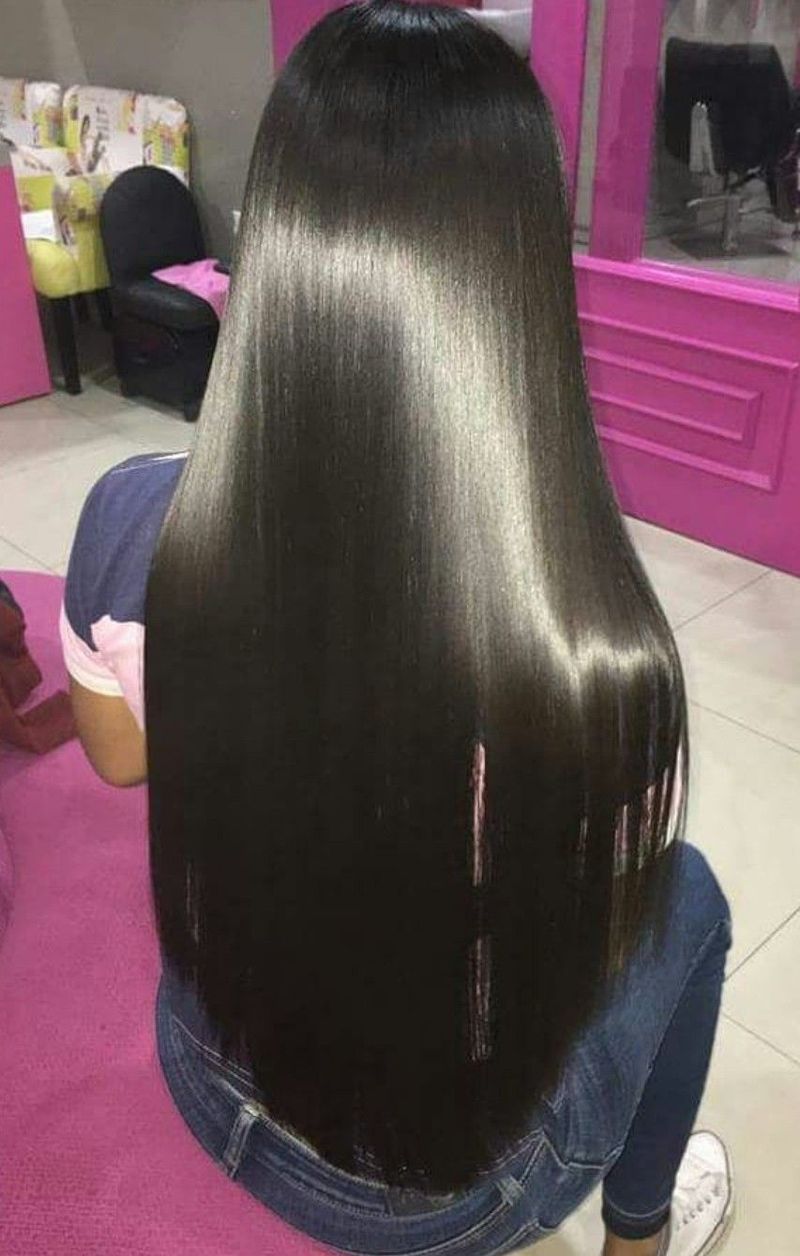 Silky Straight Long Locks