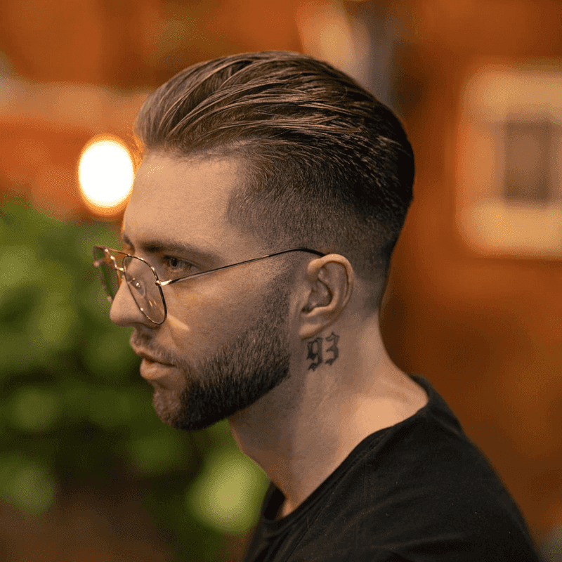 Classic Slicked Back Undercut