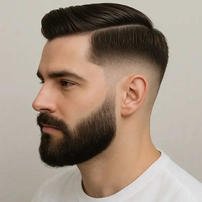 Comb Over Fade
