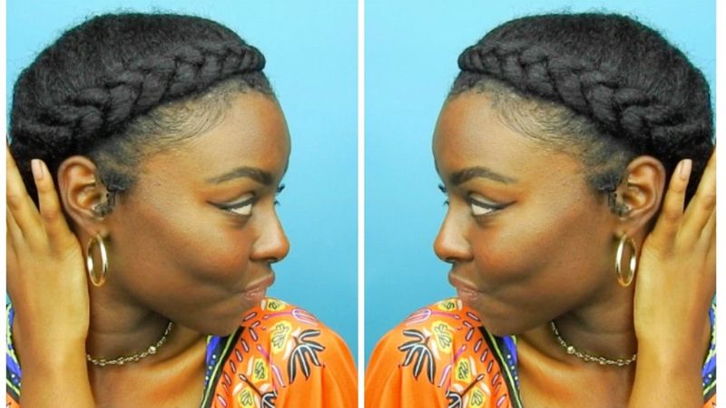 Elaborate Halo Braid