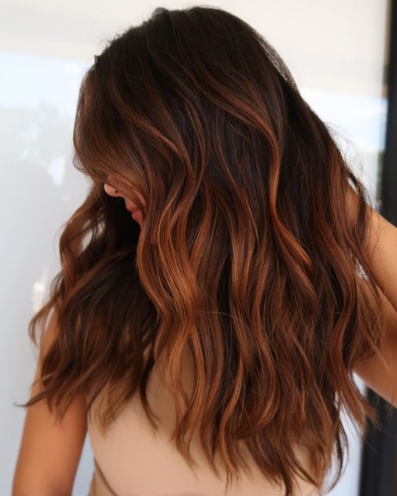 Copper Balayage