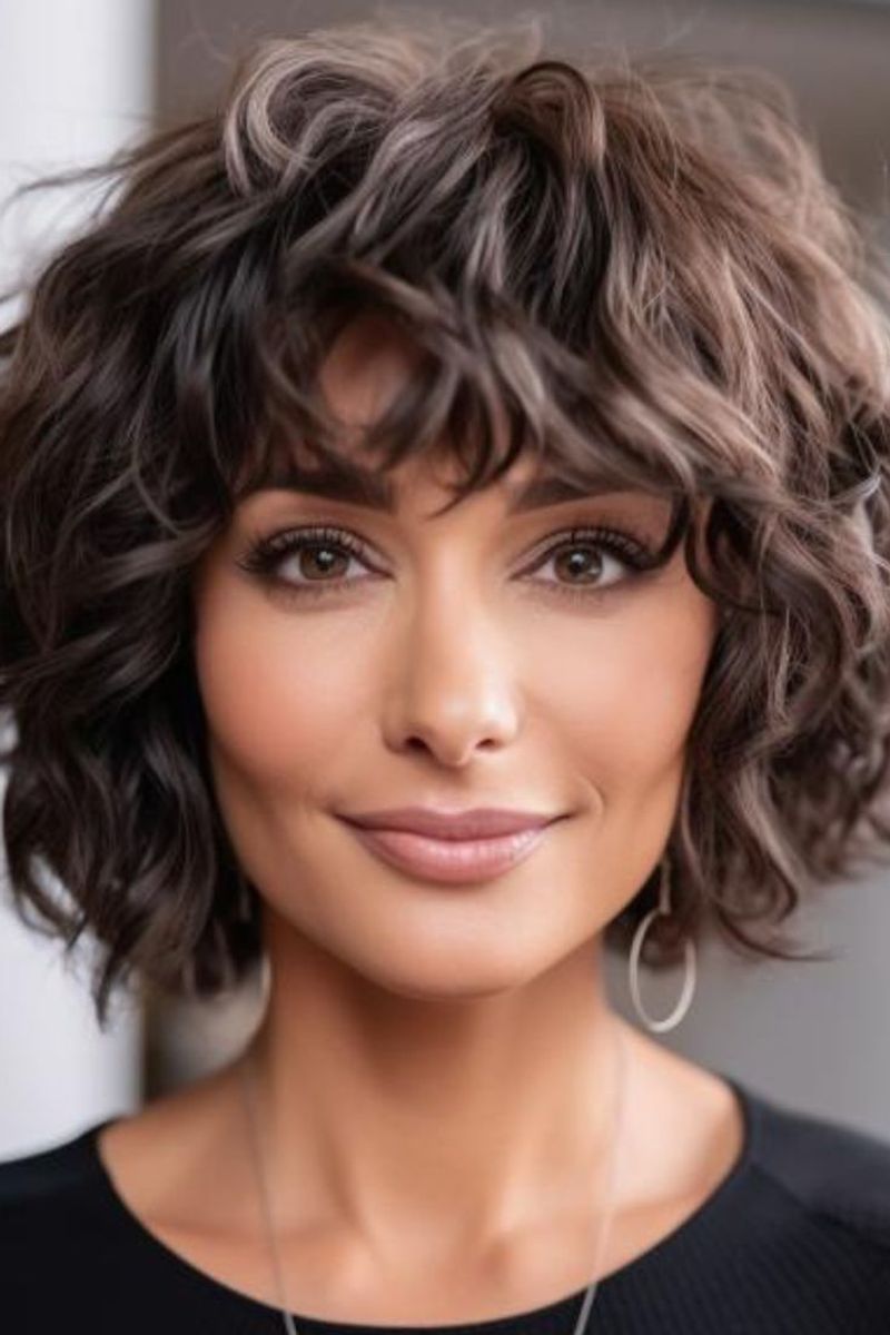 Curly Bob