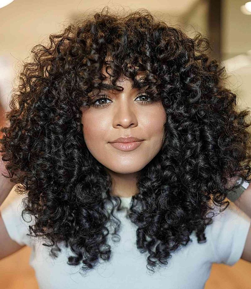 Curly Haircuts with Layers