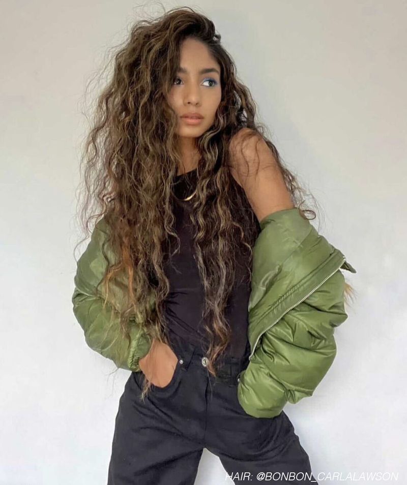 Curly Mermaid Waves