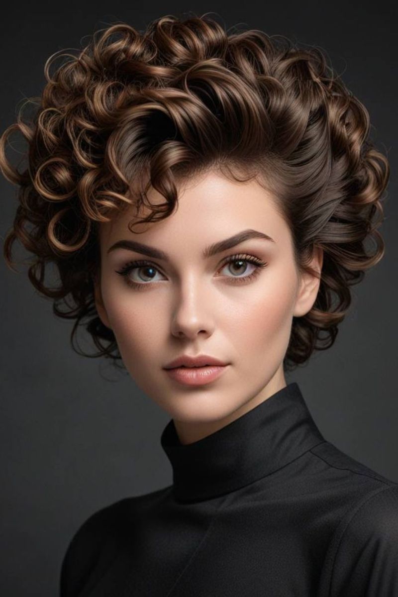 Curly Quiff
