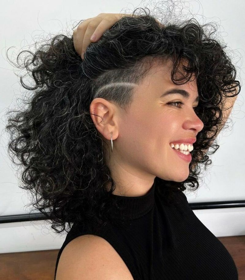 Curly Undercut