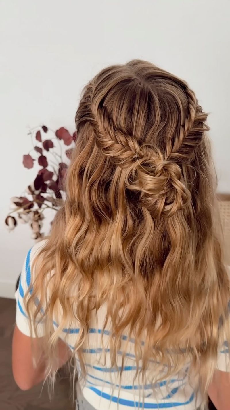 Delicate Fishtail Braid