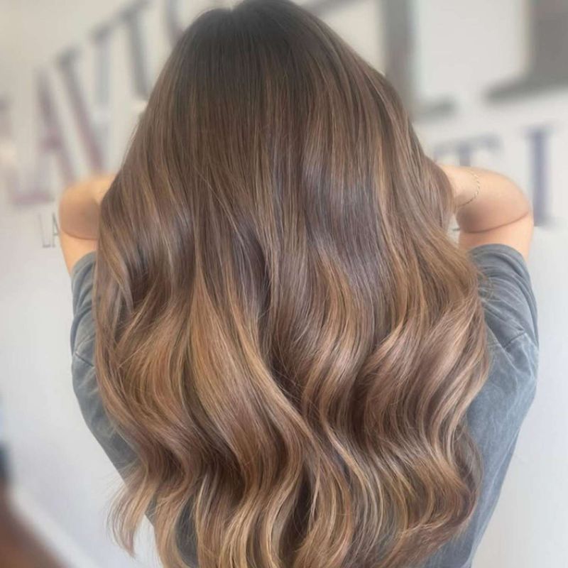 Subtle Caramel Balayage