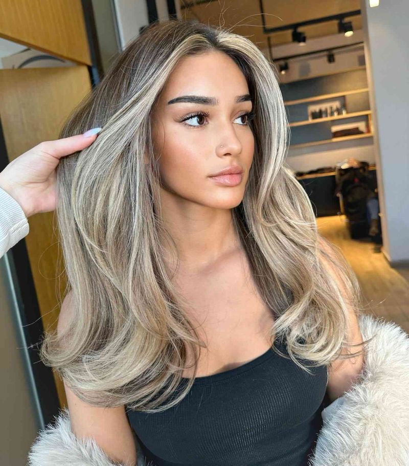 Dirty Blonde Highlights