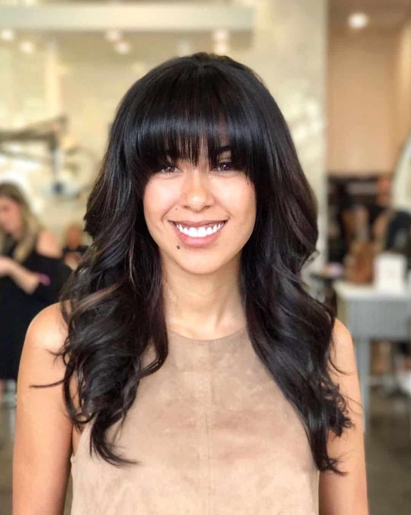 Disappointing: Heavy Bangs