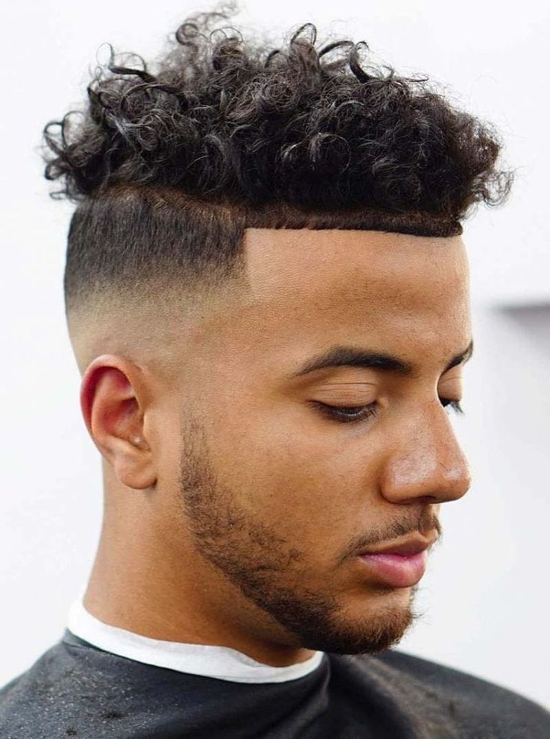 Disconnected Undercut with Curls