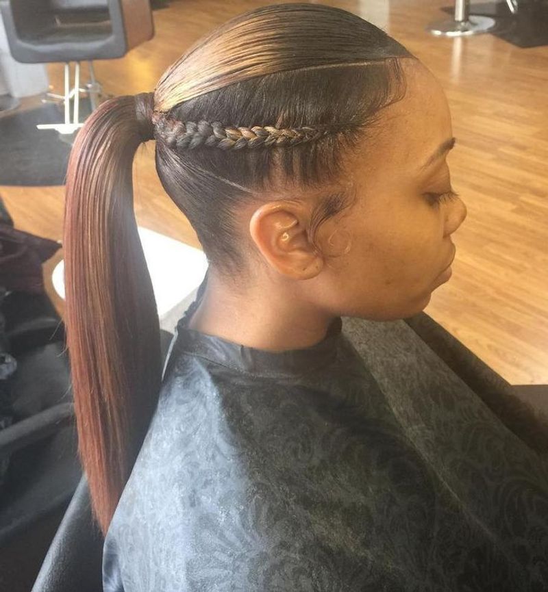 Accent Braided Ponytail
