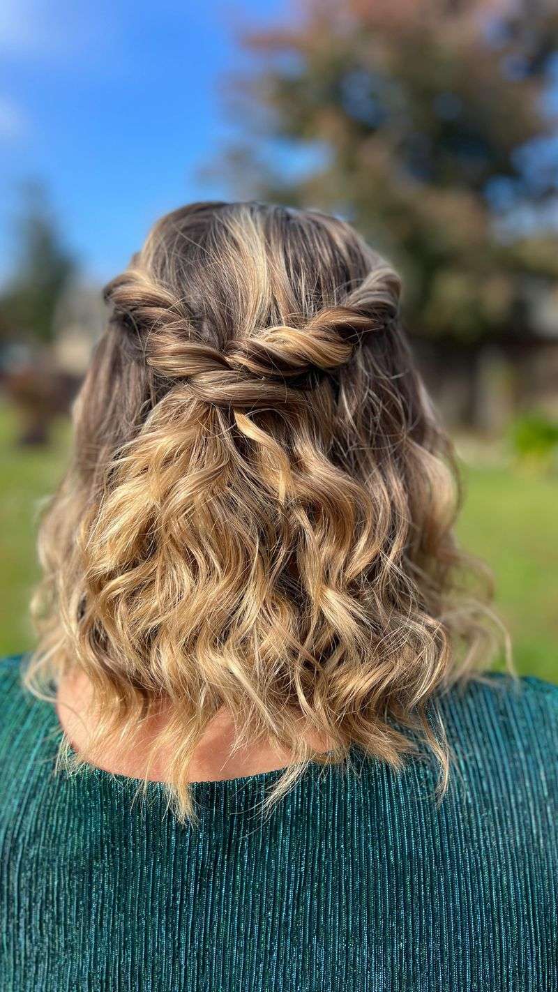 Half-Up Dutch Braid