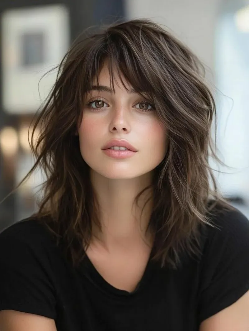 Soft Shag Wolf Cut