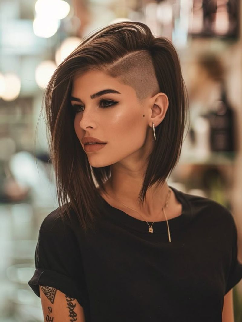 Edgy Undercut Lob